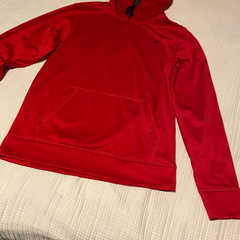 Old Navy Men's Hoodie in Bold Red